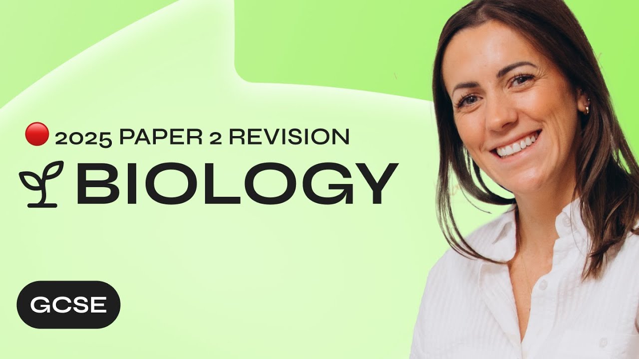 GCSE Biology Paper 2 FREE REVISION | 4-7PM | Combined AND triple | Cram Course