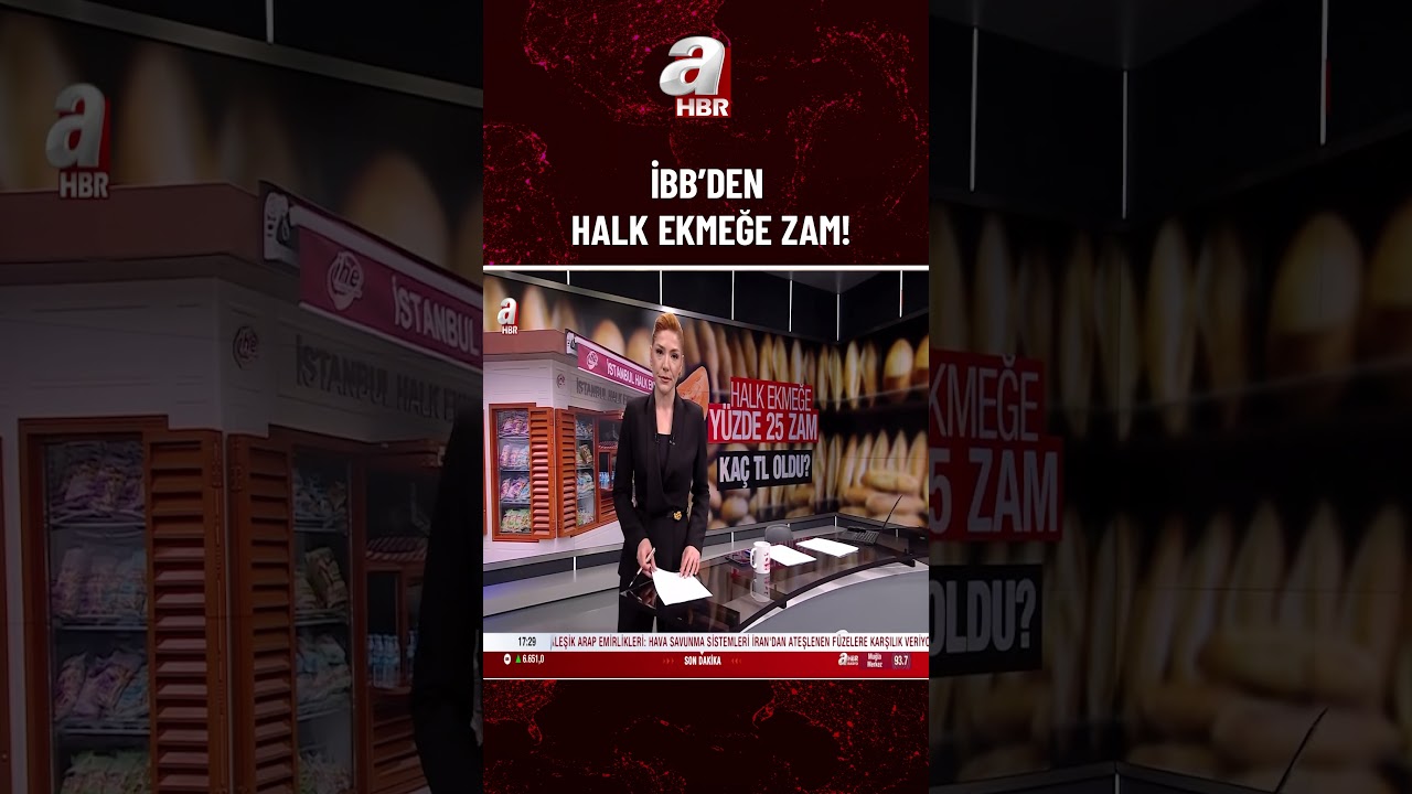 İBB'den halk ekmeğe y&uuml;zde 25 zam! | A Haber