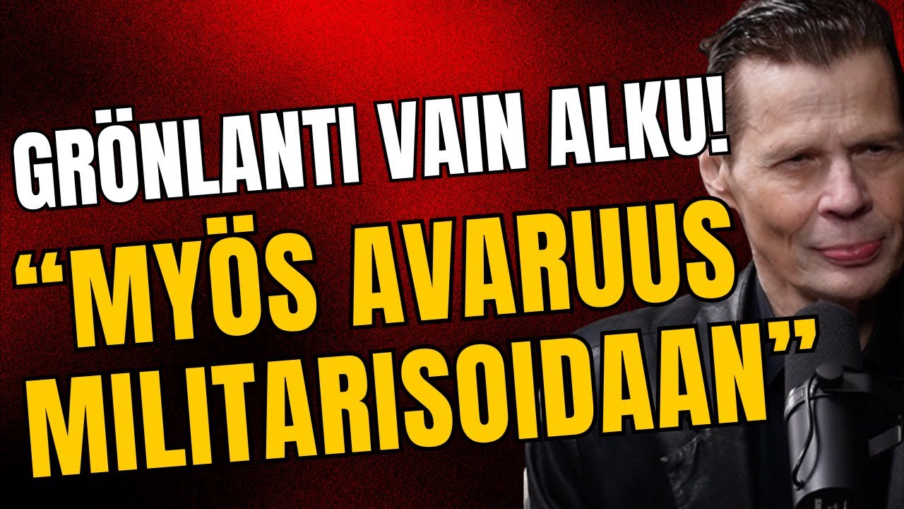 Nyt tuli selkeä selitys Trumpin Grönlanti-haluille! "Myös avaruus militarisoidaan" | Lasse Laaksonen