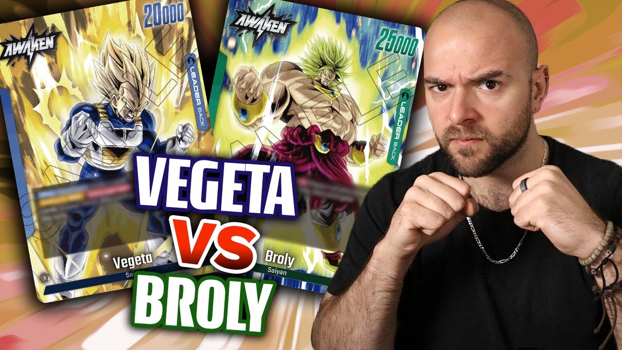 Broly vs Vegeta Starter Deck Battle w/ Commentary! | DBS Fusion World