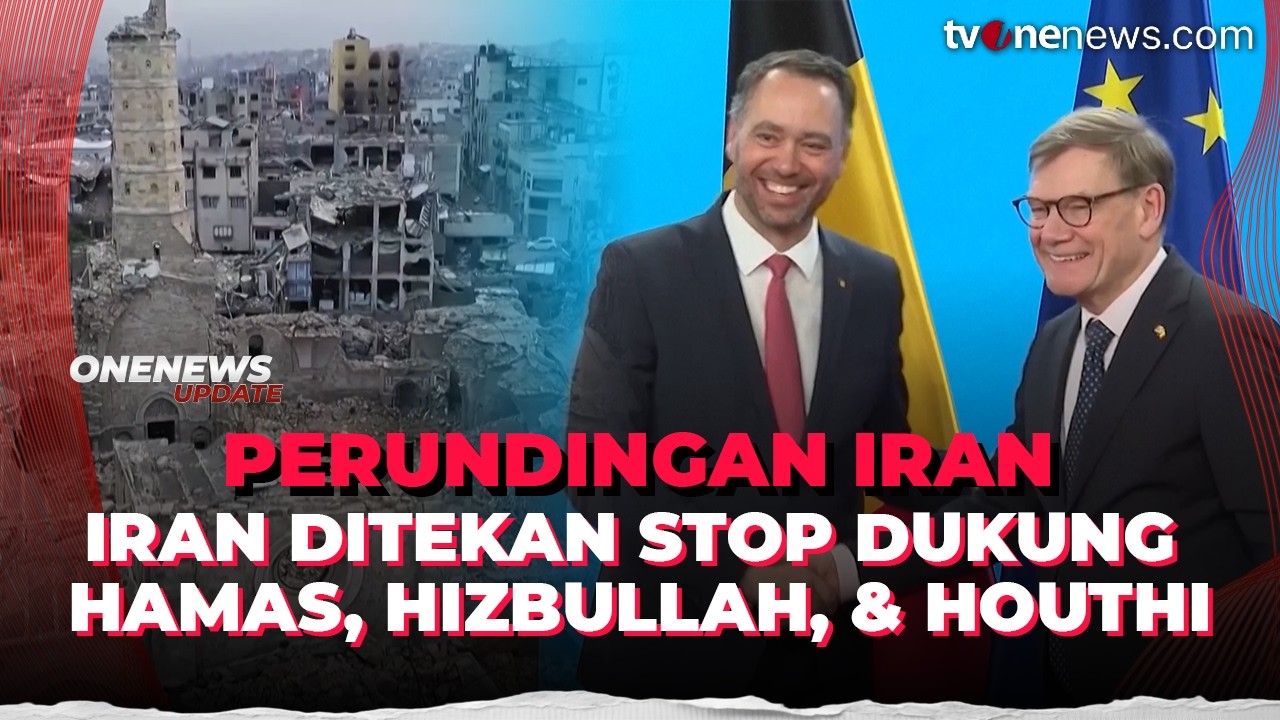 Ditekan Tunduk ke AS! Jerman Tuntut Iran Stop Dukung Hamas, Hizbullah & Houthi | OneNews Update