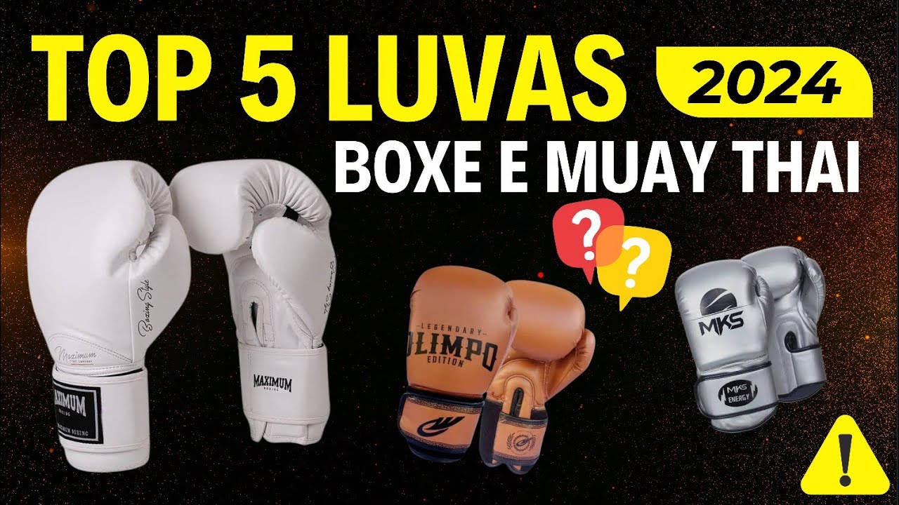 Melhores LUVAS de BOXE e MUAY THAI Custo benefício 2024