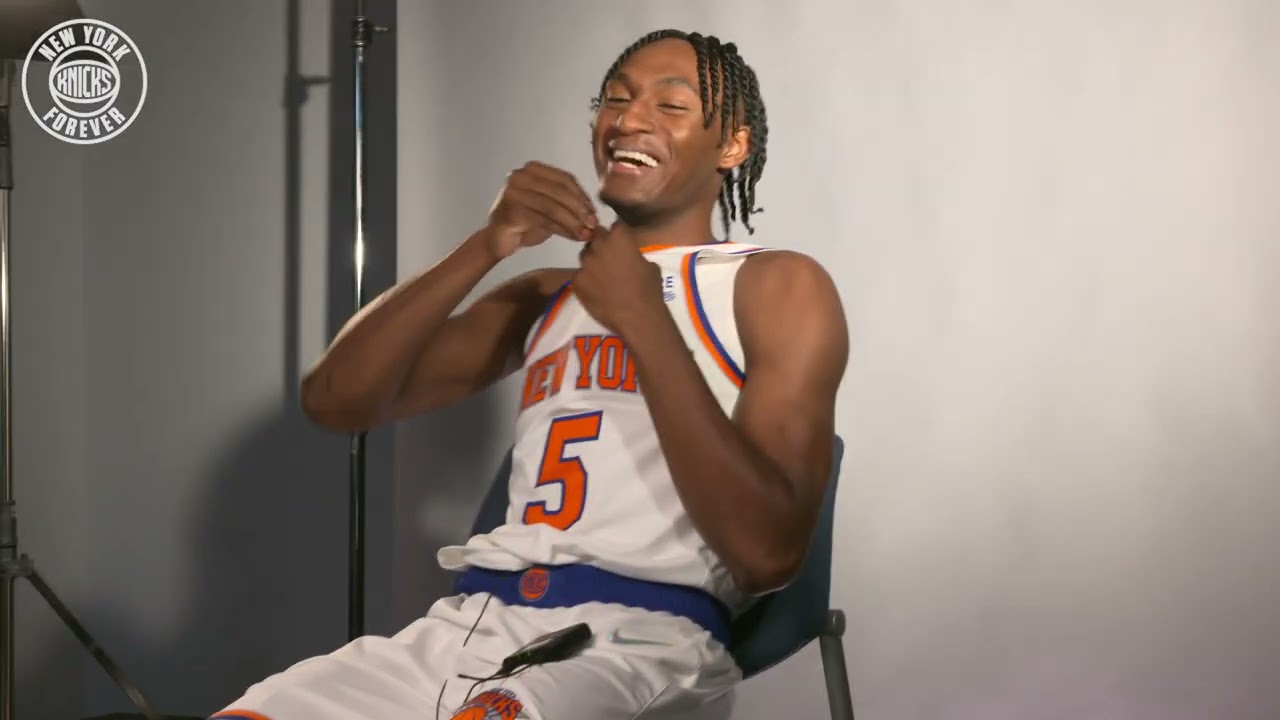 Sights & Sounds from Knicks Media Day