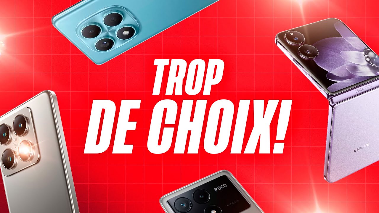 Les meilleurs smartphones Xiaomi, POCO, Redmi &agrave; choisir en 2025