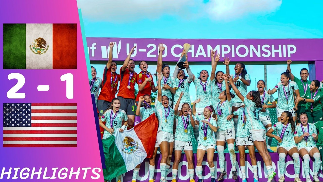 🏆🇲🇽 ¡Gol de campeonato! México derrota a EE.UU. y se corona campeón Sub-20 | Resumen del partido