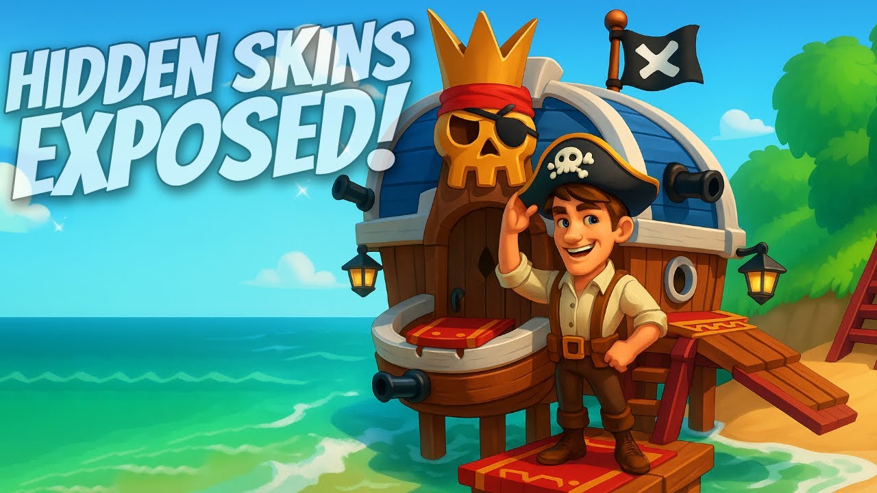 🏴‍☠️ ОБНАРУЖЕНЫ «СЕКРЕТНЫЕ» облики пиратской шляпы и хижины героя Тортуги!