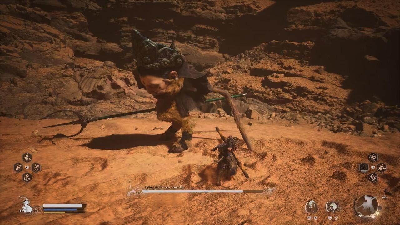 Black Myth: Wukong PS5| Jefe Rey del viento amarillo