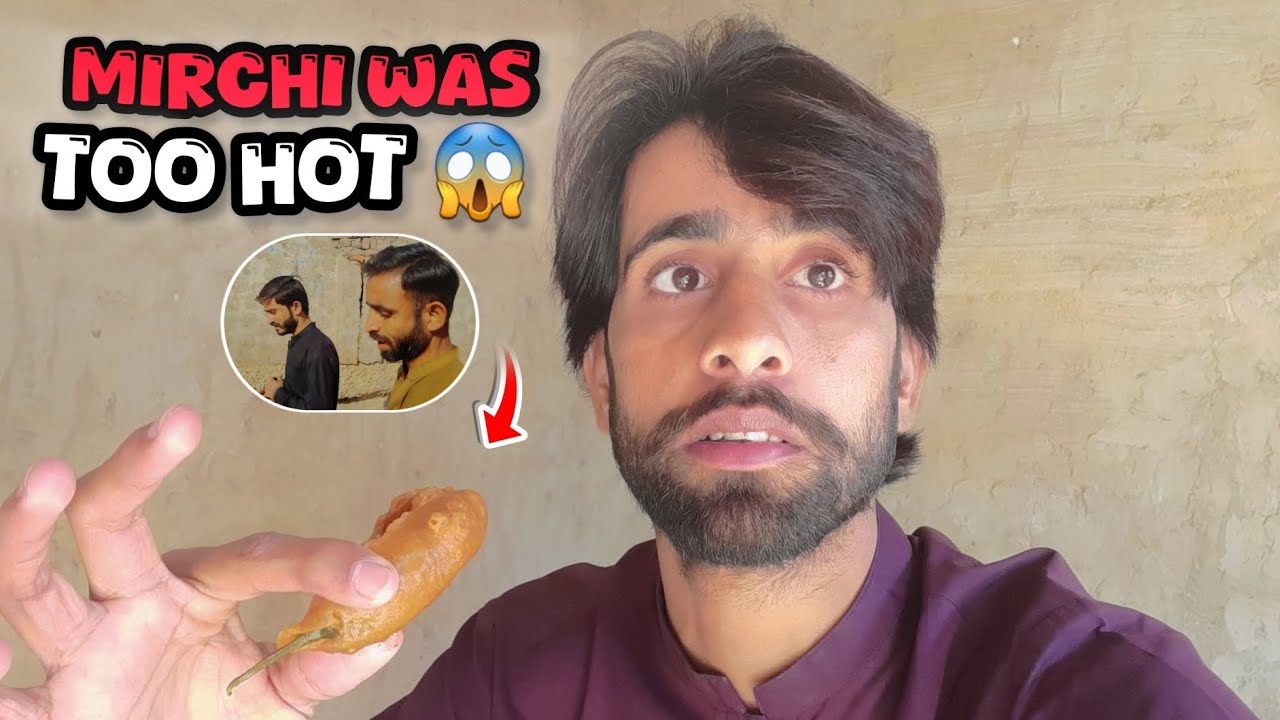 Mirchi Was Too Hot 😱🔥My Eyes Turned Red 😵Brother Said “Good Place” 😄But I Got Very Tired 😵
