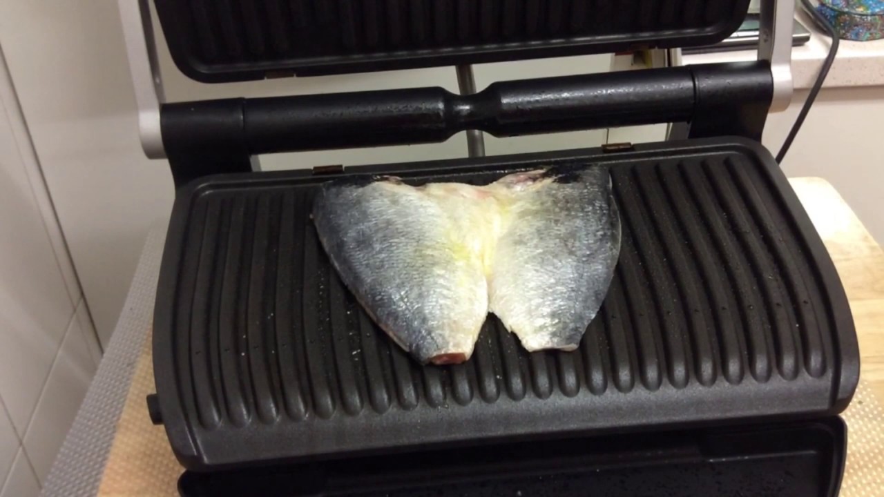 Pescado  En La Plancha  Optigrill