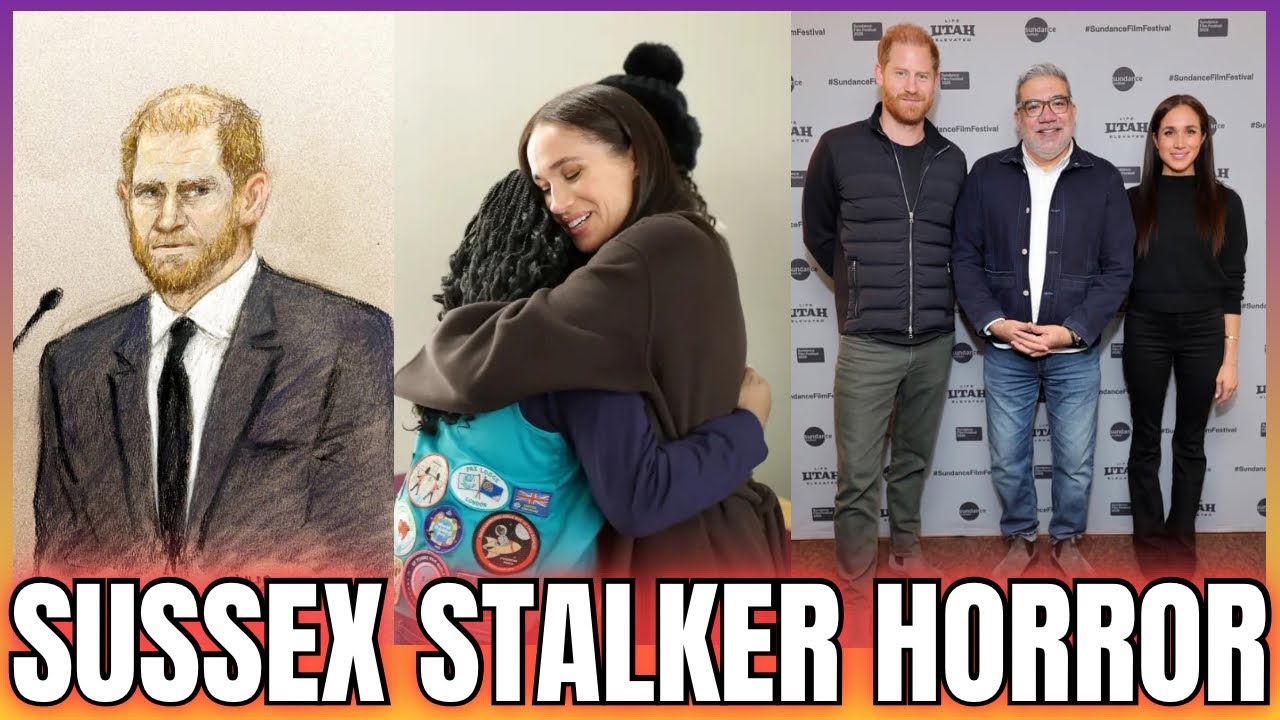 HARRY'S STALKER WAS IN COURT WITH HIM, Meghan & Harry At Film Festival, Donald Trump Is DRAGGED