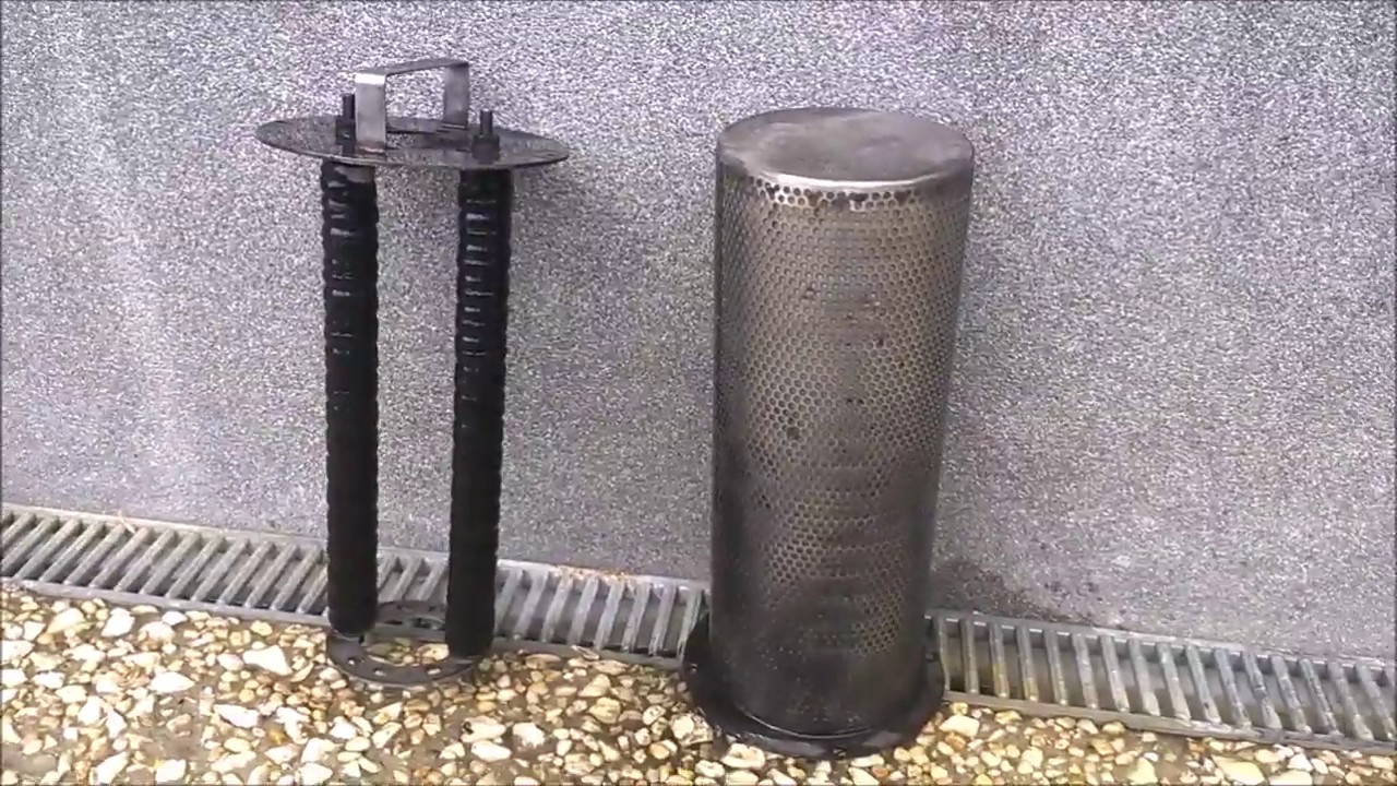 Nettoyage d'un pot a boues a barreau magnétique