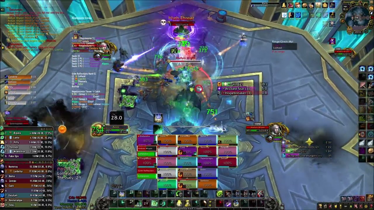 rise again vs Anduin Wrynn Mythic | MW PoV