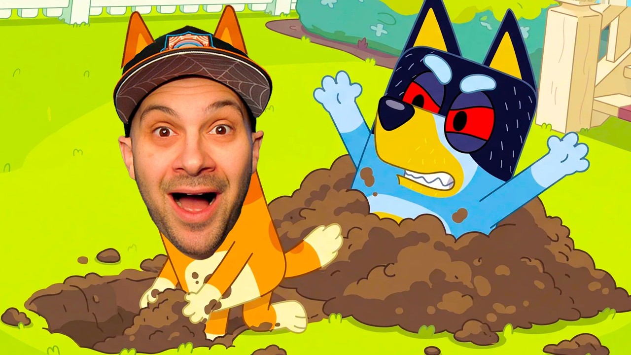 I Joined the BLUEY SHOW!