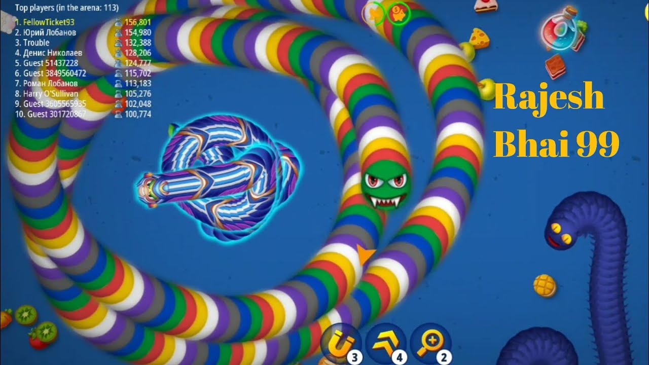 WORMSZONE.iO | BEST GAMING 2026 |🐍BIG SNAKE GAMING 😀 EP. 36 #WORMSZONEiO #BIGSNAKEGAME #SNACKGAME3D