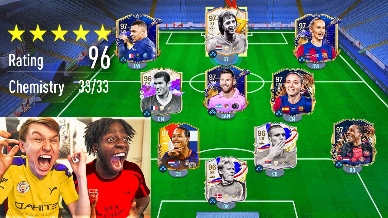 129 FUT DRAFT *PRANK* ON SV2!! (EA FC 24)