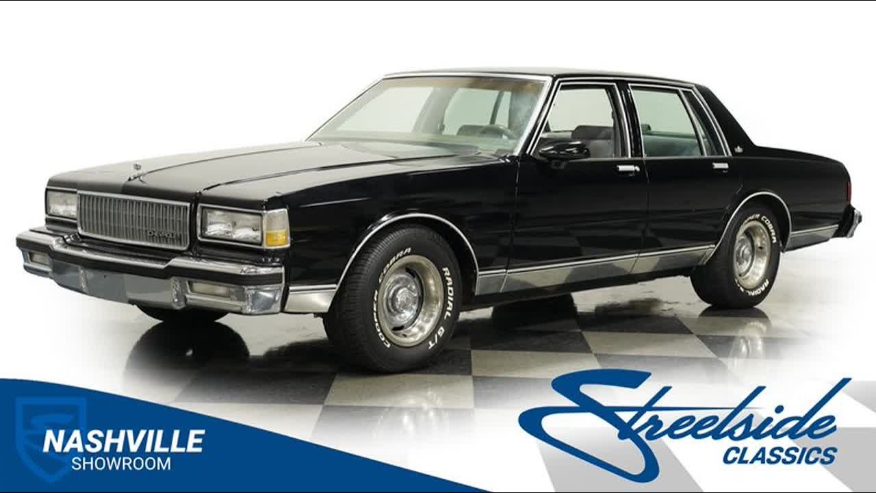 1989 Chevrolet Caprice Classic 5124-NSH for sale | Charlotte, Atlanta, Dallas, Tampa, Phoenix, ...