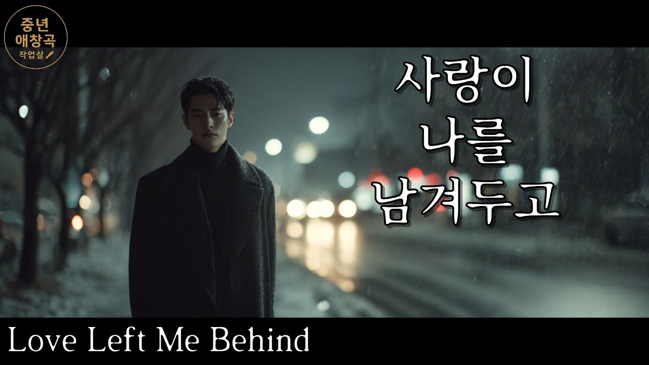 Love Left Me Behind 🌙🕯️사랑이 나를 남겨두고 / Korean ballad / sad song / emotional music