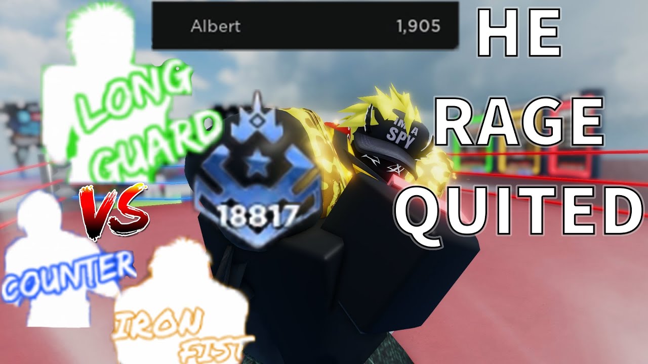 The MOST BORING Player Against My LONG GUARD.. | Untitled Boxing Game