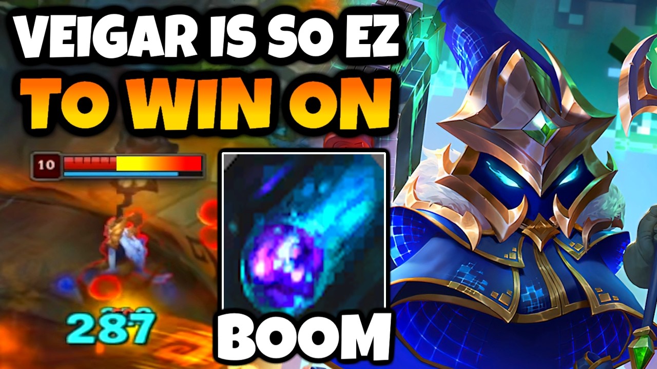 How to win nearly any game on Veigar despite him being awful early game