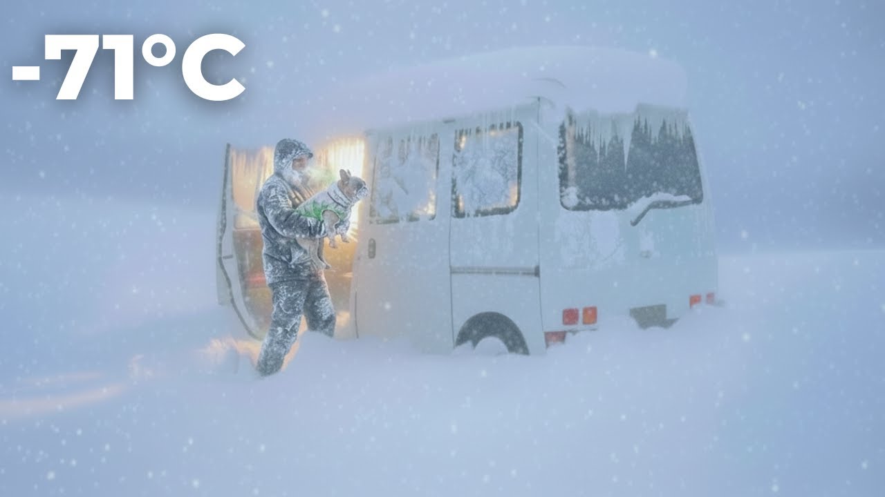 Deadly Cold: Sleeping in a Frozen Car at -71°C with My Dog