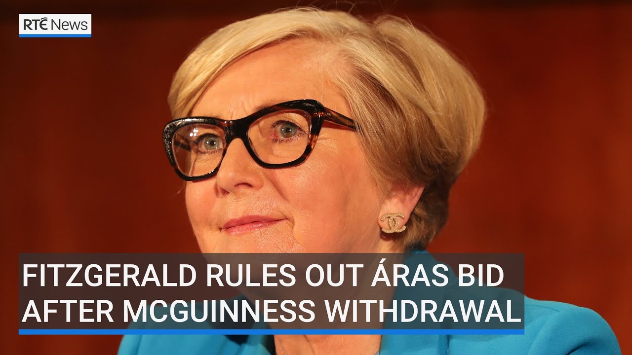 Fitzgerald rules out Áras bid after McGuinness withdrawal