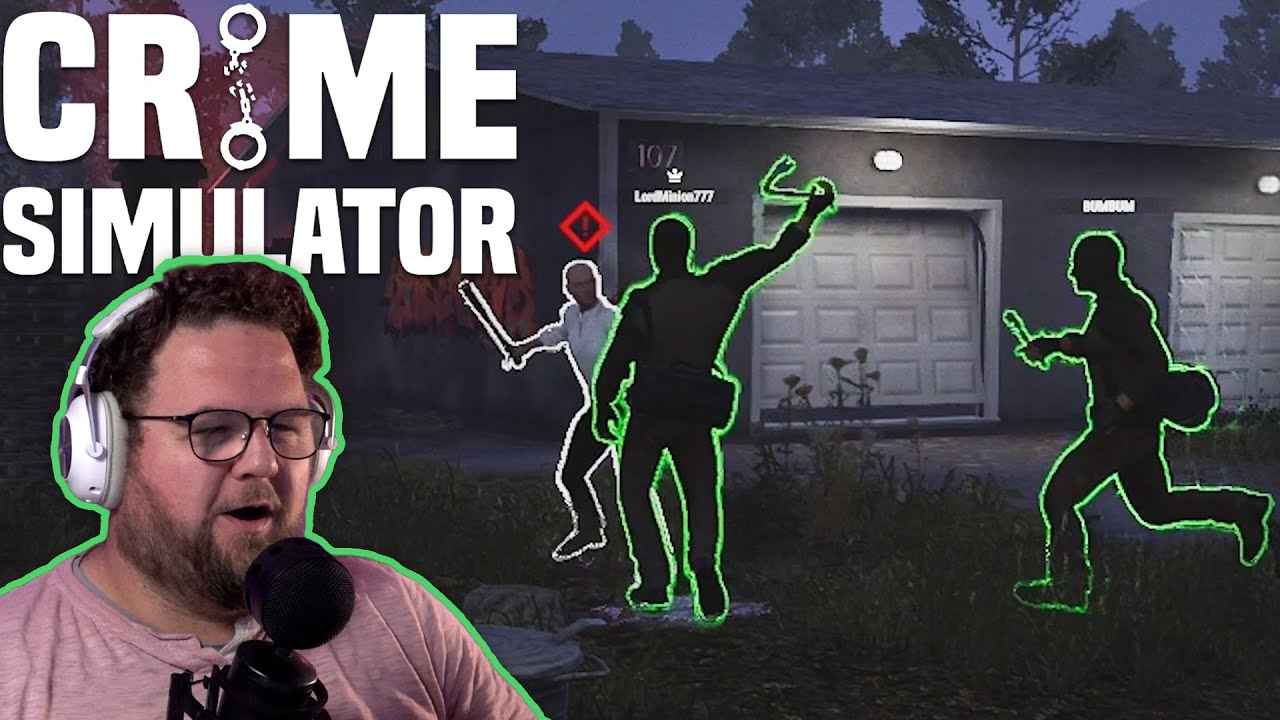 We're All In Peril! | Crime Simulator w/ Mark & Wade