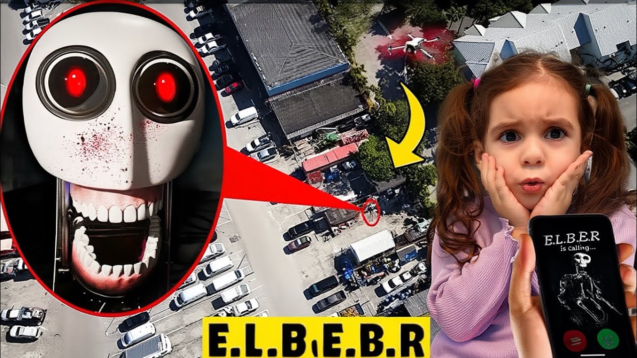 E.L.B.E.R.R.R DRONE KAMERALARINA YAKALANDI ⁉️ ALMİLA ARDEN  ROBOT ELBER KAPIDA ⁉️