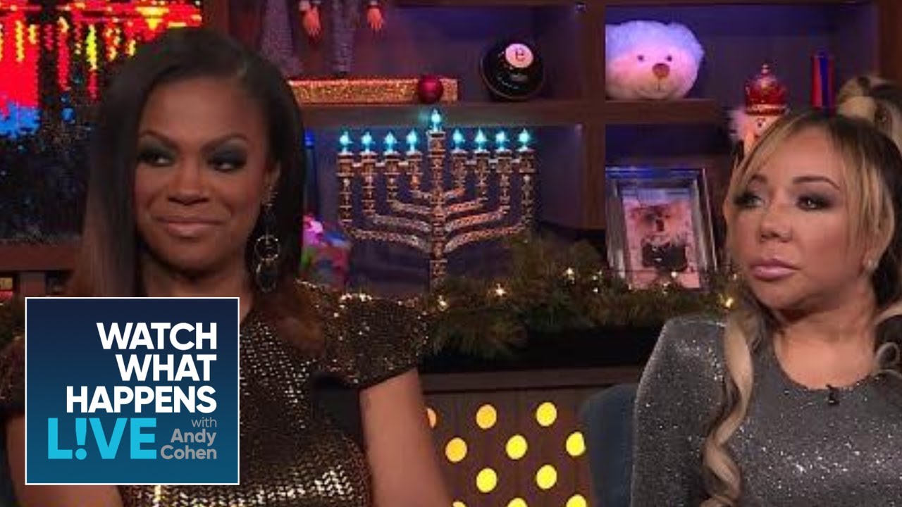 Tameka “Tiny” Harris Spills The KandTEA About Kandi Burruss | RHOA | WWHL