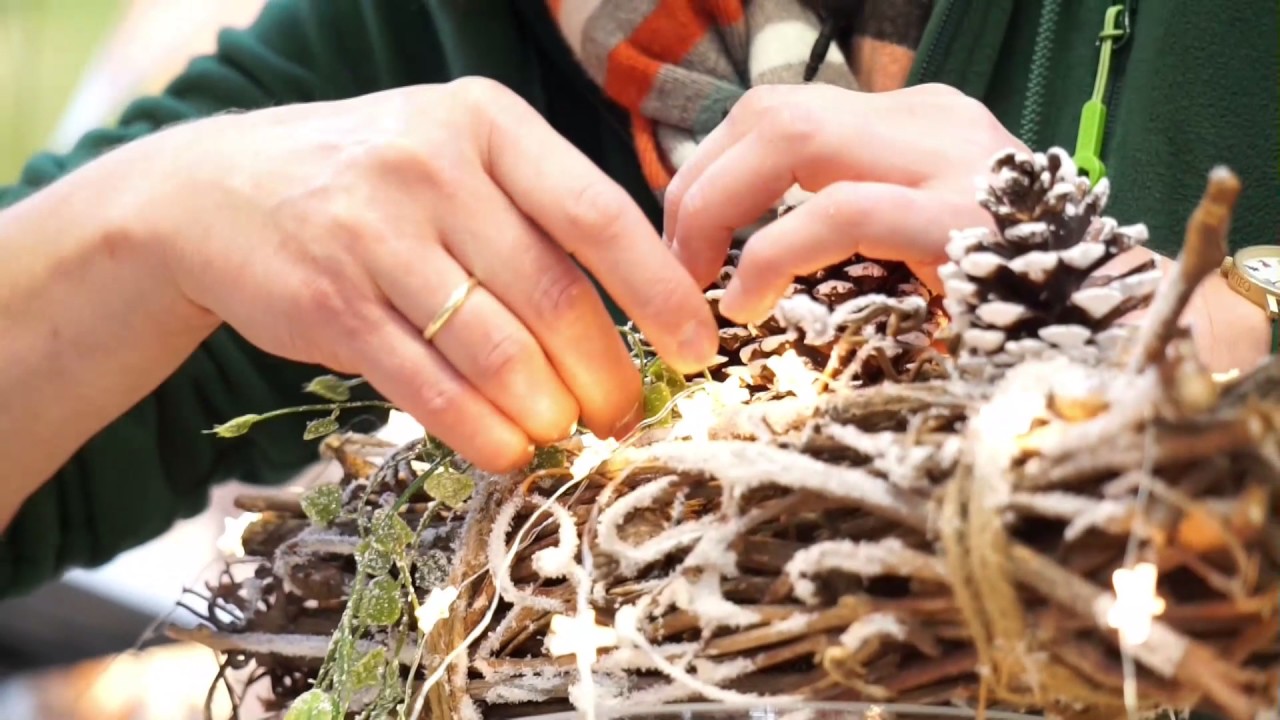 Winterlandschaft Deko