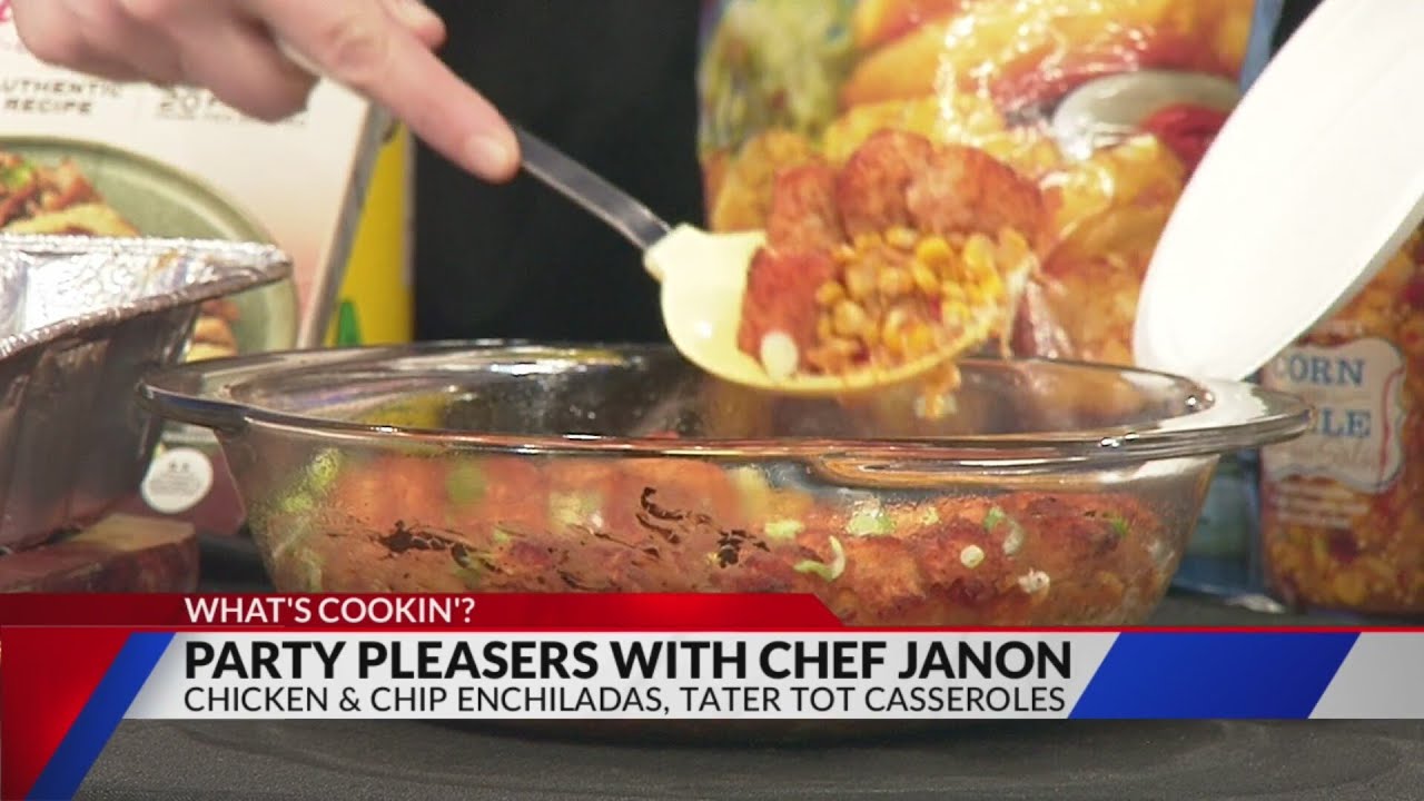 Delicious and easy party recipes from Chef Janon Bourgeois
