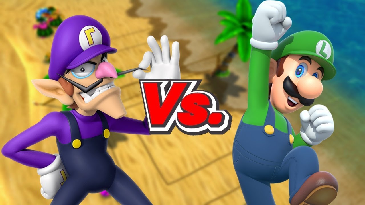 Mario Sports Mix - Team Waluigi Vs. Team Luigi (Volleyball)