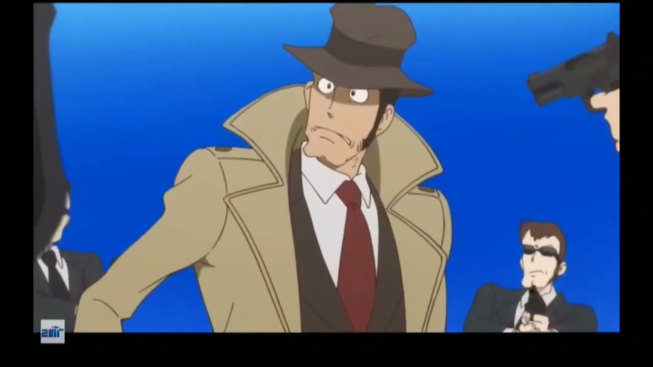 Zenigata being the heartthrob of Interpol for 5 minutes and 47 seconds