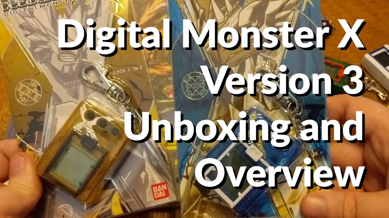 Digital Monster X Ver.3 Unboxing and Overview