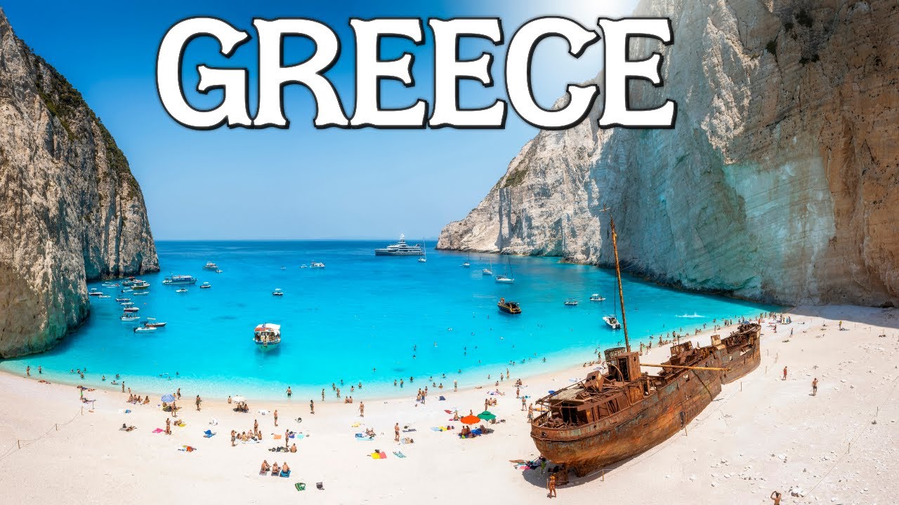 Greece: A Timeless Mediterranean Escape | Cinematic Drone & Calming Music
