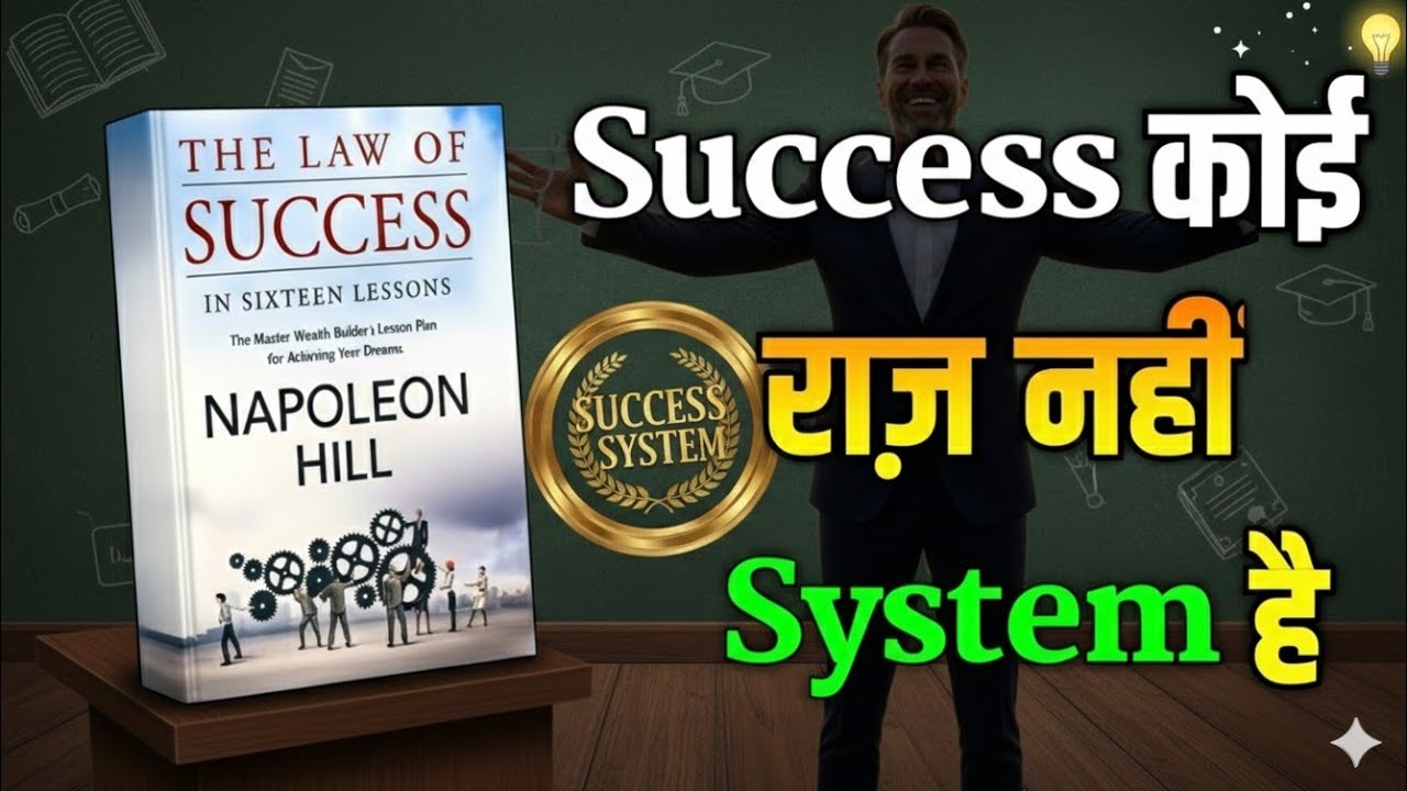 🌟NAPOLEON HILL की LAW OF SUCCESS | वो Secrets जो आपकी ज़िंदगी बदल देंगी