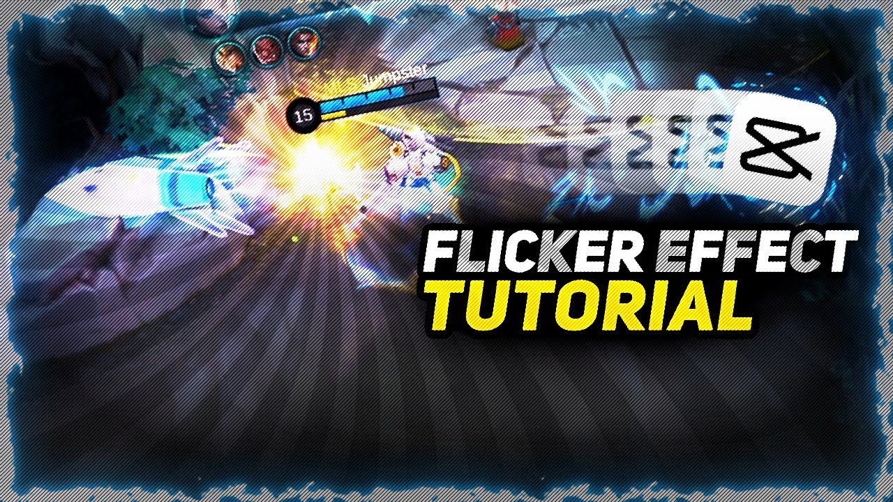 Tutorial Edit Flicker Effect di Capcut