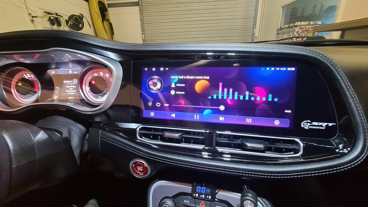 2022 Challenger Radio Replacement - Chinese Android 12.3