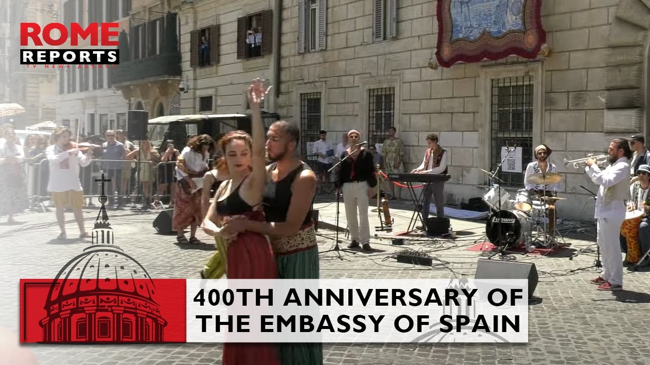The Embassy of #Spain 🇪🇸 to the #HolySee celebrates its 400th anniversary in Rome