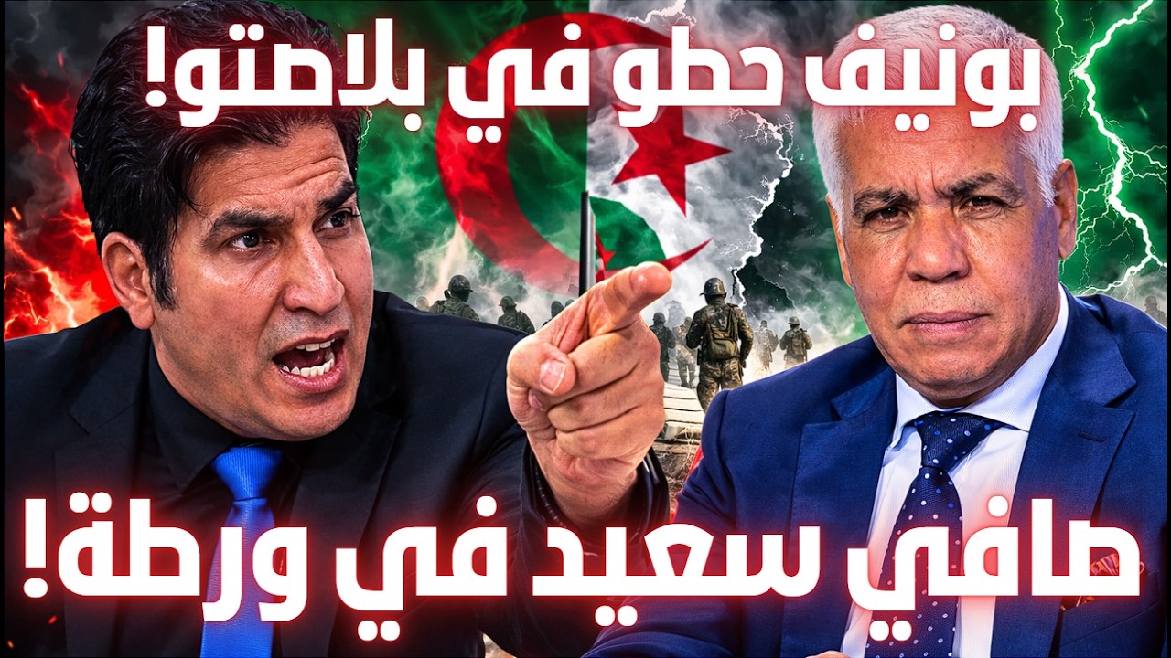 رد قوي من مصطفى بونيف على صافي سعيد… كلام ثقيل يشعل الجدل!