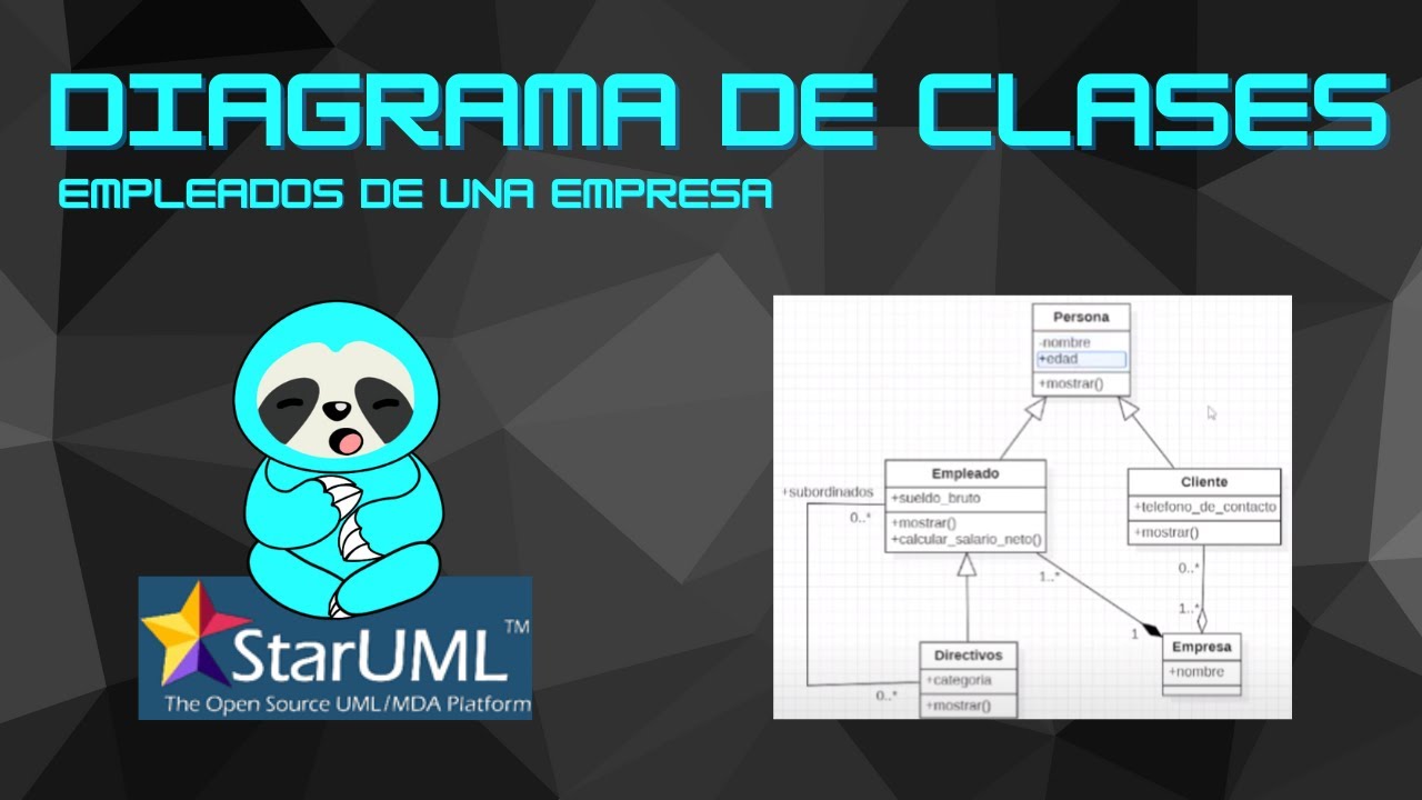 05. Diagrama de Clases para Empleados de una empresa || Ejercicio resuelto