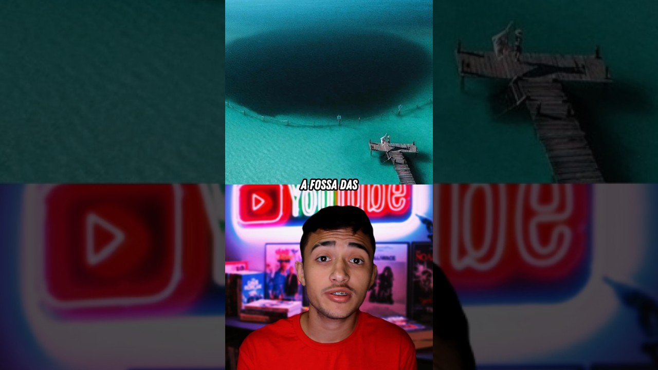 O que existe no buraco azul de BELIZE #bluehole #oceano #oitomundos