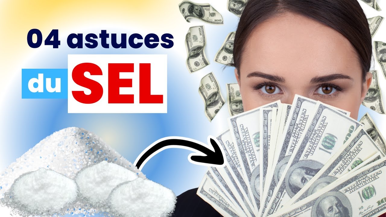 4 ASTUCES du SEL  pour ATTIRER L'ARGENT / ATTIRER LA FORTUNE ET LA RICHESSE