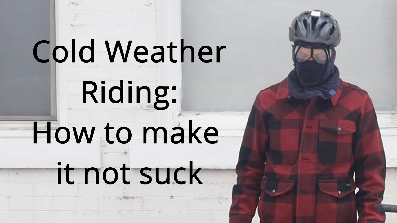 E-bike Blog: Cold Weather Riding- Don't let the cold stop You!