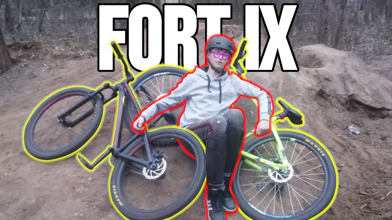 FORT IX, wymiana szprychy i dużo gleb  - Dzień z Monszim - [6] - Monszi
