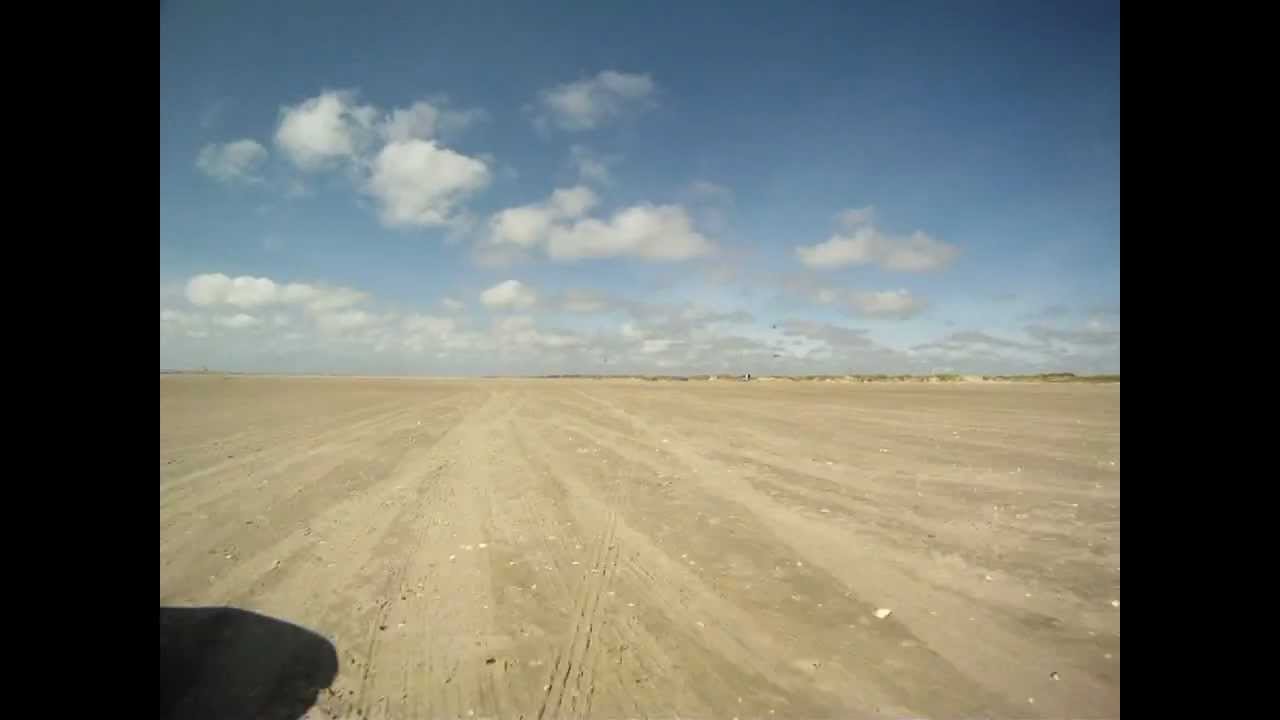 Buggy-Kiten auf Fanø, Dänemark