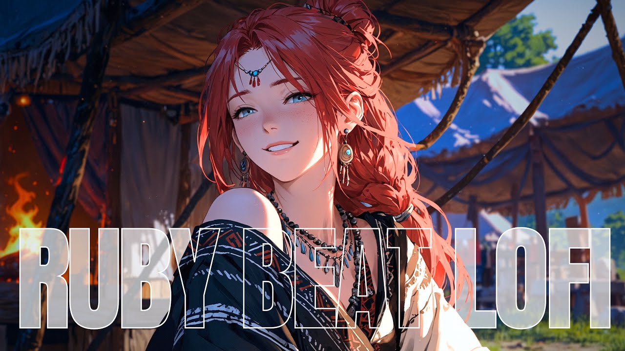Lofi RnB for Soulful Healing | Ruby Beats &ndash; Shamanic Campfire Nights