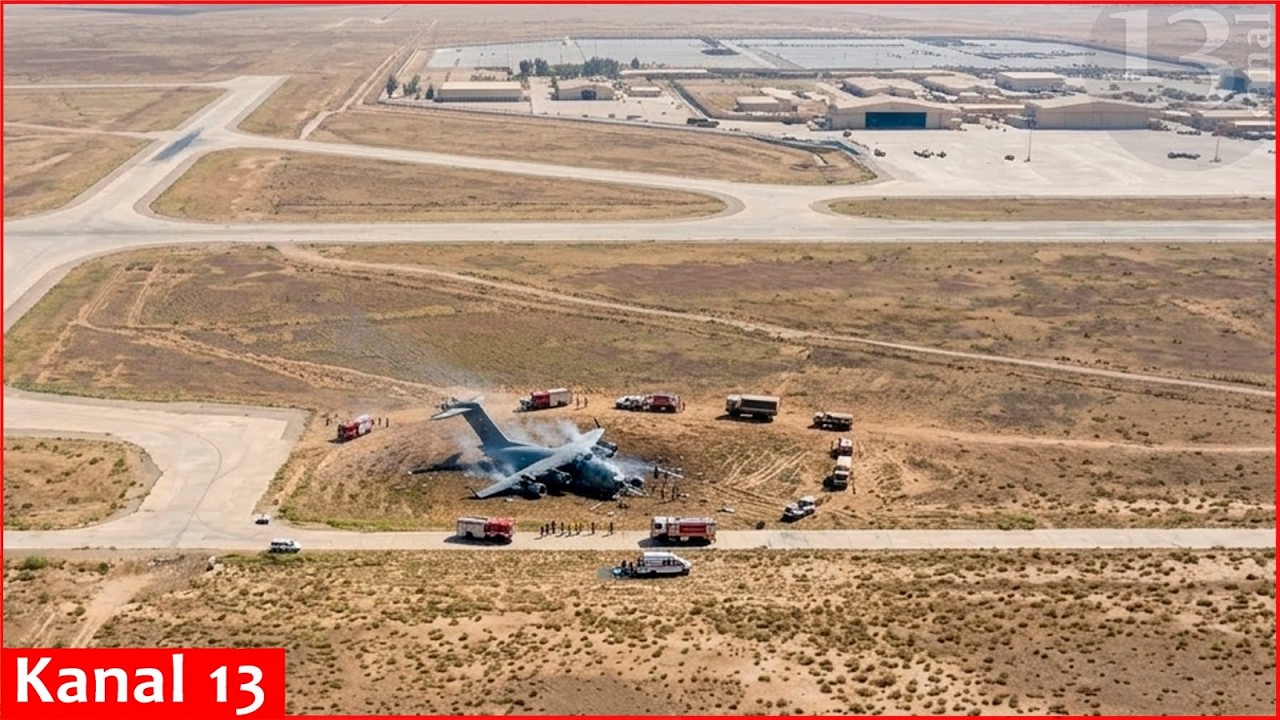 Американский военный самолет-заправщик потерпел крушение в Ираке, ведется спасательная операция.