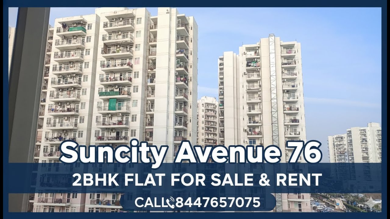 2BHK Flat for Sale & Rent Gurgaon Sector 76 Suncity Avenue76 #realestate #home #gurgaon #affordable