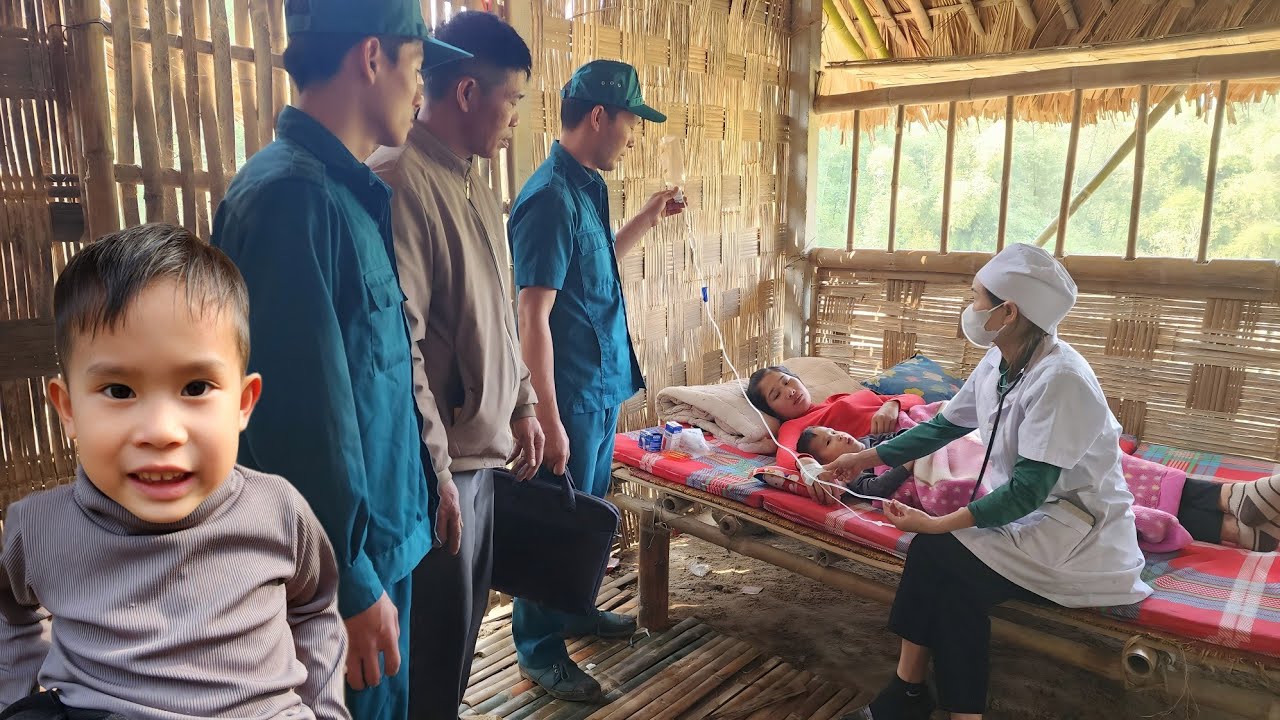 Sick single mother is cared for by local authorities