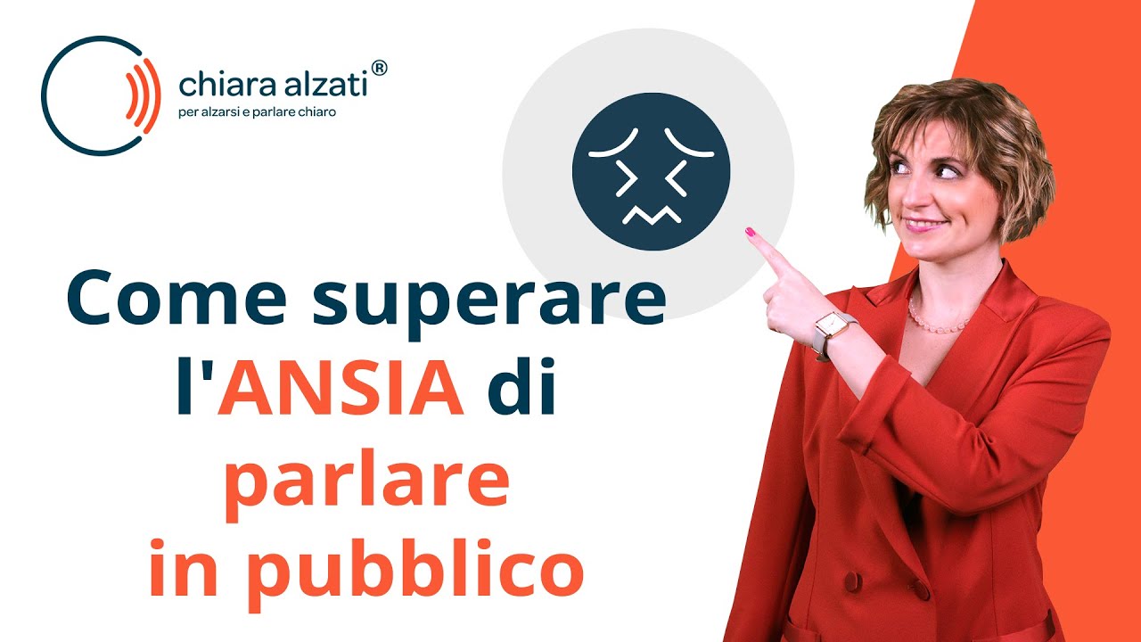 Come superare l'ANSIA di parlare in pubblico